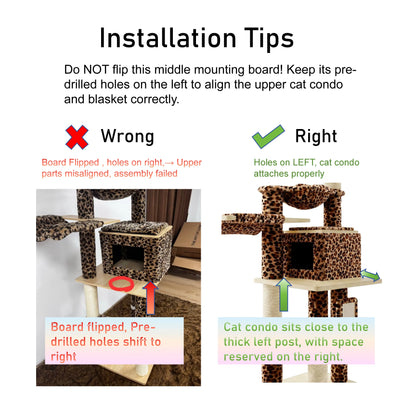 Elevate Your Home with the HOOMIC 77" Cat Tree - The Ultimate Playground for Your Feline Friends!