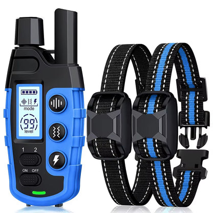 Long‑Range 3300Ft Dog Training Collar – Waterproof Remote, Shock & Vibration  