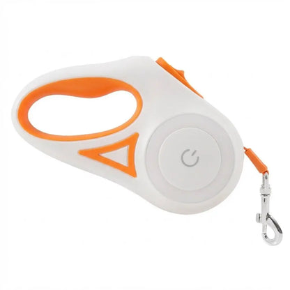 Illuminate Your Night Walks with the Pawzseek LED Retractable Dog Leash – A Game Changer for Safety and Style!