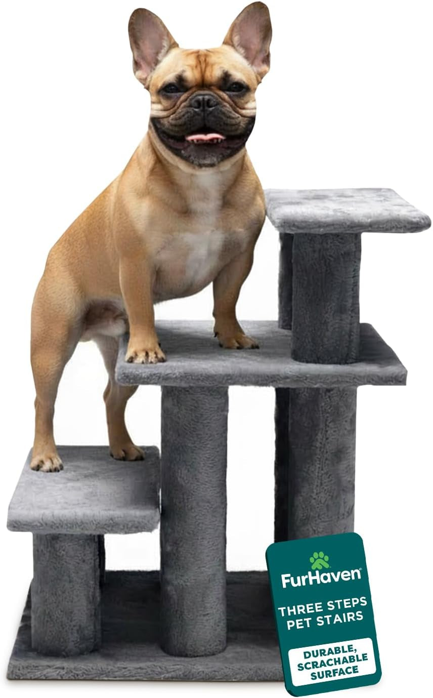  Steady Paws Multi‑Step Pet Stairs 🐾✨ Soft, Stable, Convertible Steps for Small & Senior Pets