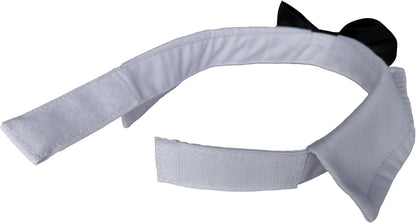 Dapper Dog Tuxedo Collar with Black Tie - Ideal for All Breeds!