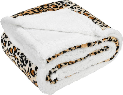 Luxury Black Fleece Dog Blanket for Large Dogs - Soft, Washable, Perfect for Couch, Sofa, Car Seats & Beds - 50x60 Inches