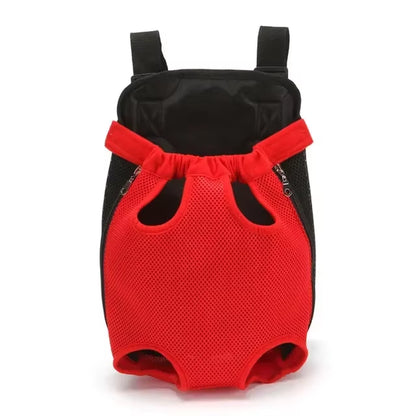 Camouflage Pet Dog Carrier Backpack - Breathable Mesh Travel Bag for Small Dogs and Cats