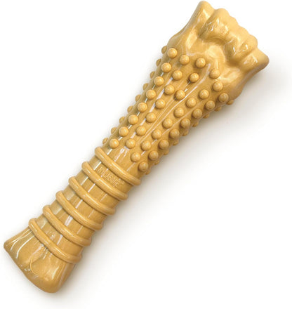 Nylabone Power Chew Bones 🦴🔥 Tough Nylon Twin Pack – Bacon & Chicken, Medium Dogs