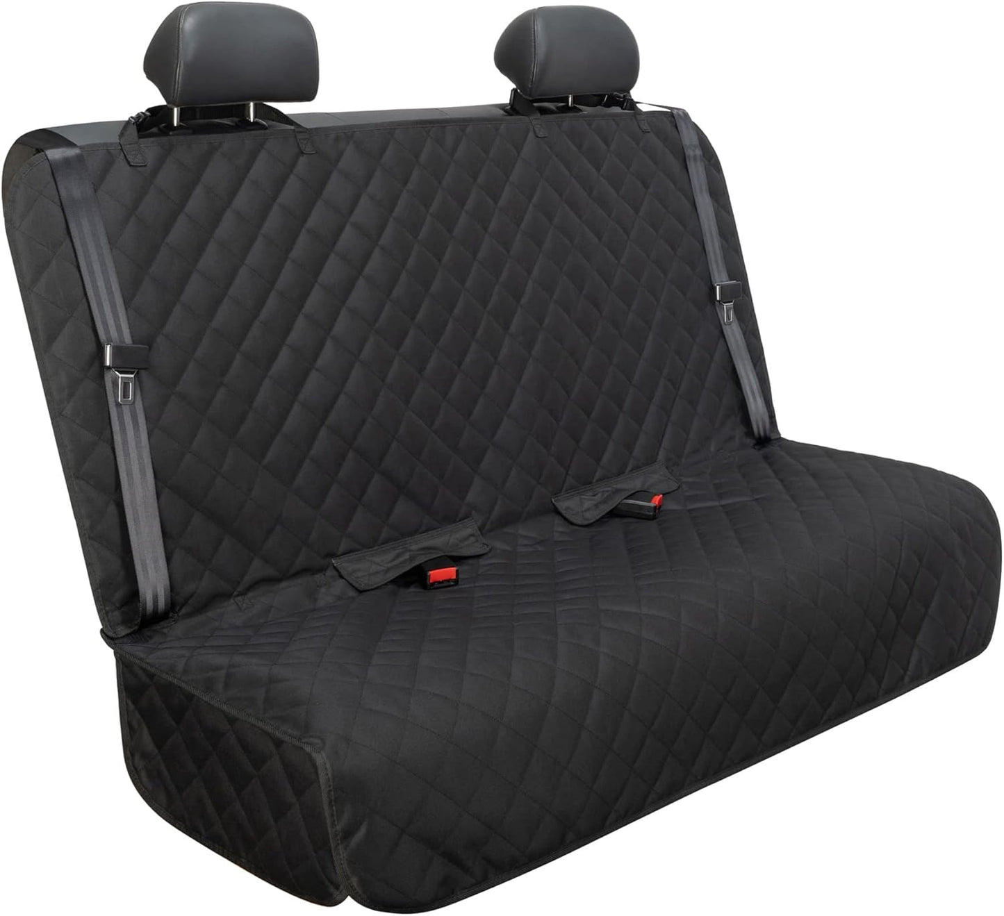 Waterproof Dog Car Seat Cover 🚗🐾 Nonslip Back Seat Protector w/ Side Flaps – Universal