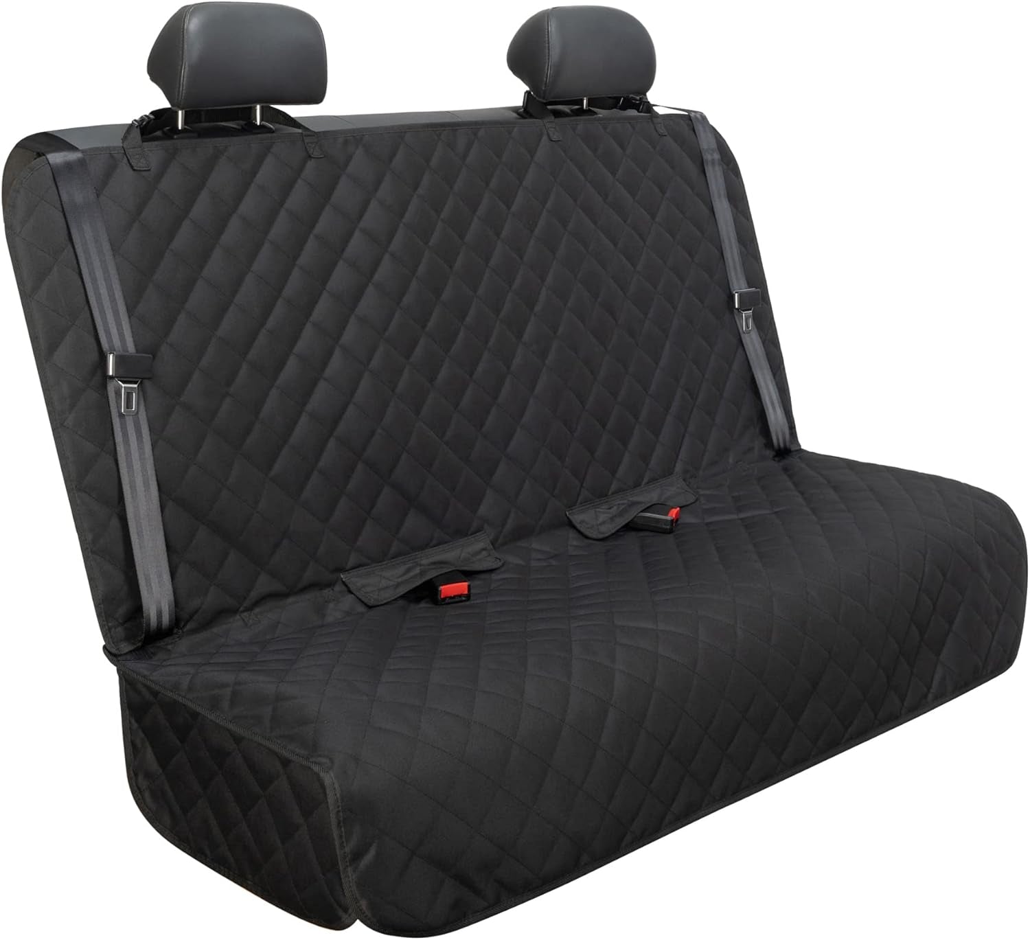 Waterproof Dog Car Seat Cover 🚗🐾 Nonslip Back Seat Protector w/ Side Flaps – Universal