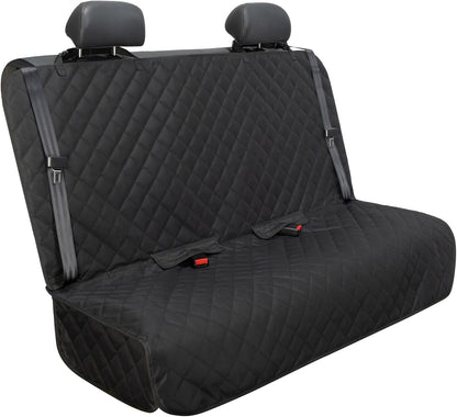Waterproof Dog Car Seat Cover 🚗🐾 Nonslip Back Seat Protector w/ Side Flaps – Universal