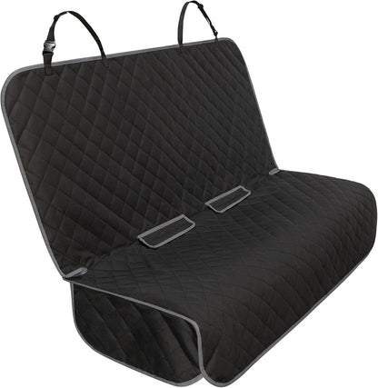 Waterproof Dog Car Seat Cover 🚗🐾 Nonslip Back Seat Protector w/ Side Flaps – Universal