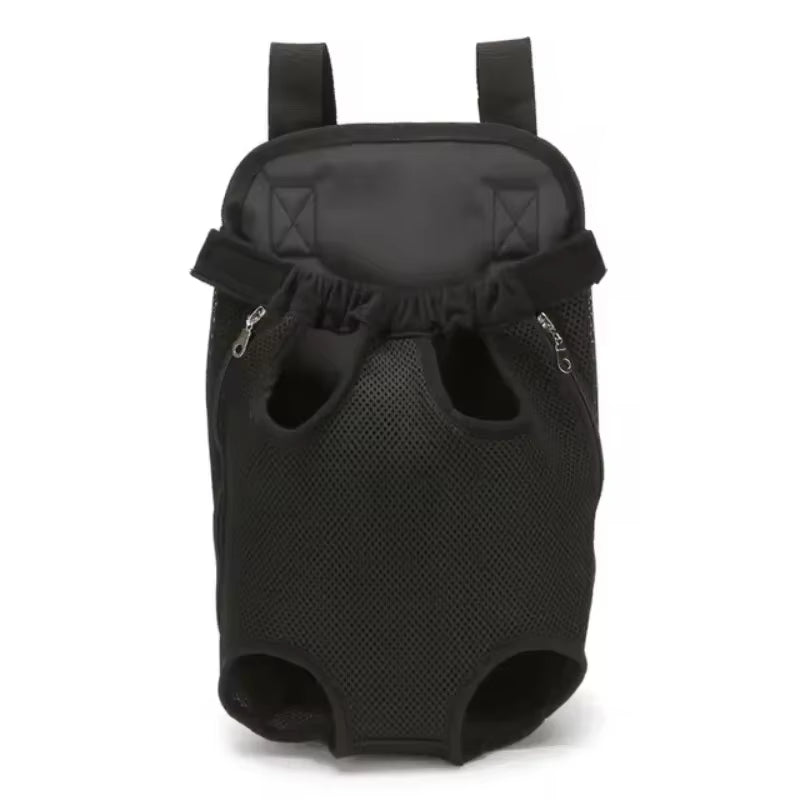 Camouflage Pet Dog Carrier Backpack - Breathable Mesh Travel Bag for Small Dogs and Cats