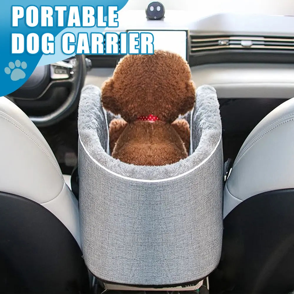 FANGFANG Pet Car Cat Kennel - Cozy Travel Cushion & Stylish Handbag for Small and Medium Pets