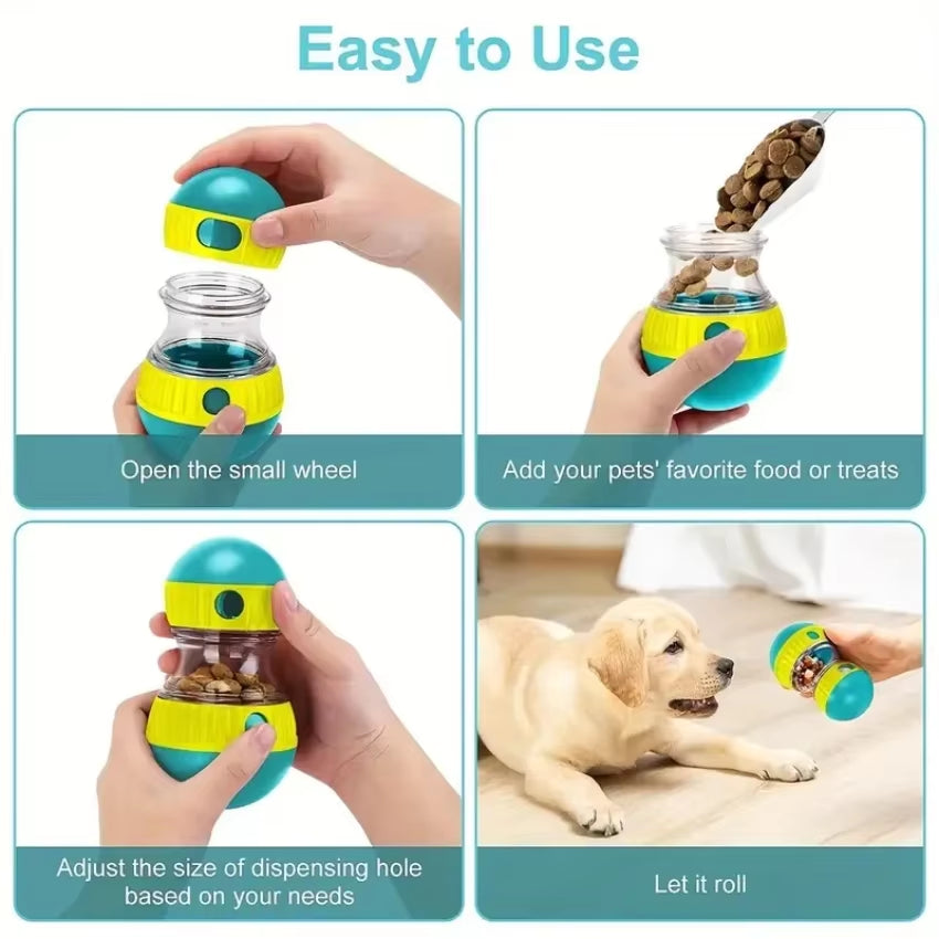 Fun & Engaging Dog Snack Dispenser Toy - Promote Healthy Eating for All Slow Feeders!