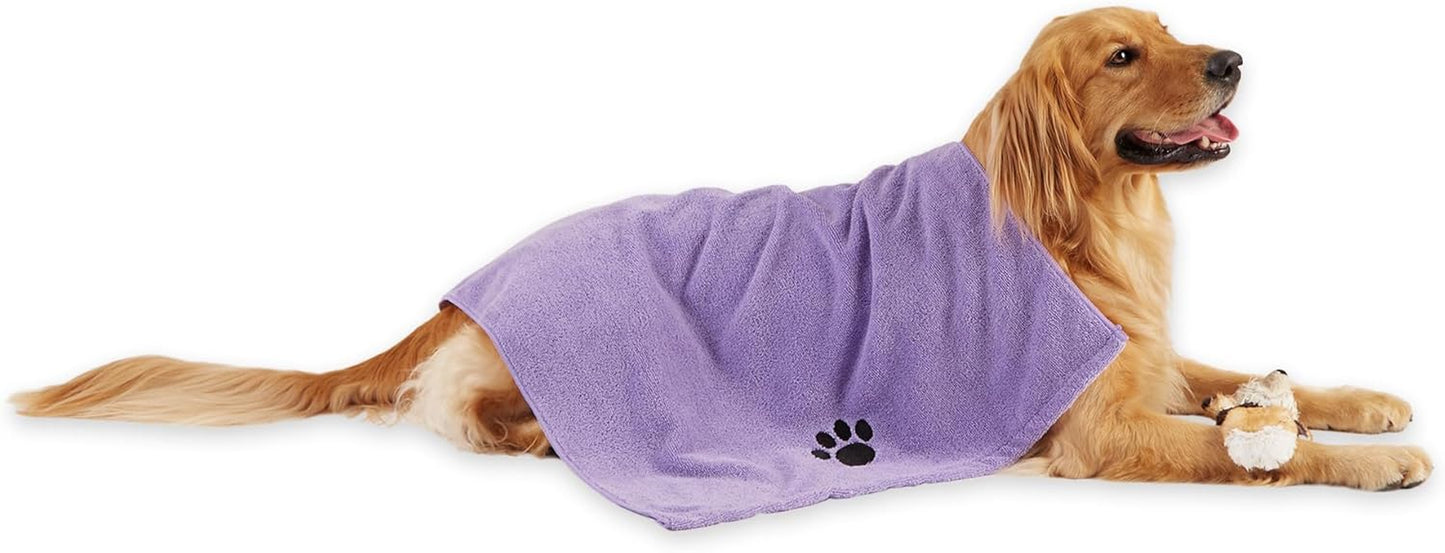 Bone Dry Microfiber Pet Towel 🐾🛁 Ultra‑Absorbent 41x23.5" Dog & Cat Drying Towel