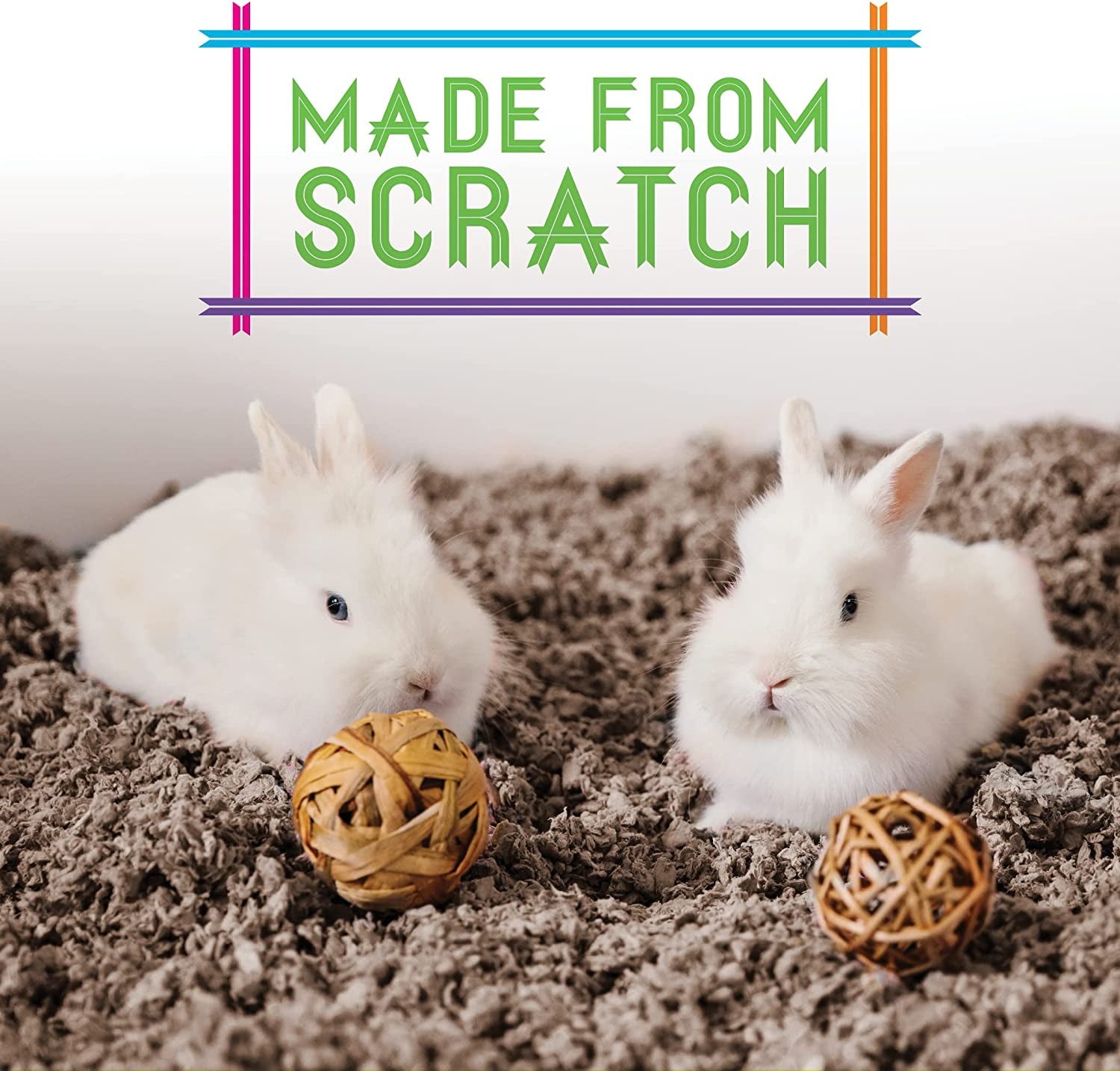 Natural Paper Small Pet Bedding 🌿🐹 Ultra‑Soft, 99% Dust‑Free, 10‑Day Odor Control