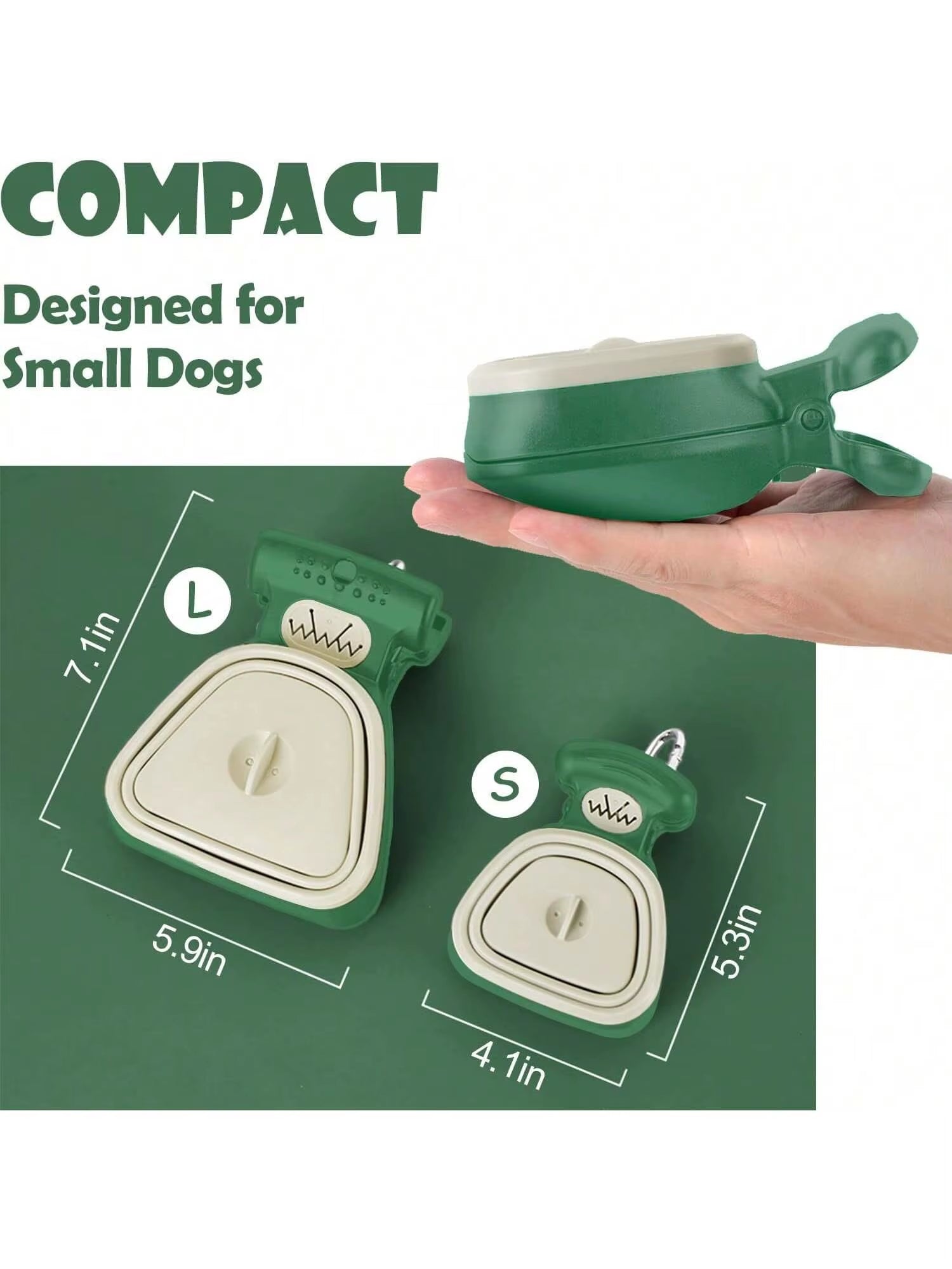 💩🐾 Portable Pooper Scooper — Handheld, Lightweight & Travel‑Ready for Small & Large Dogs