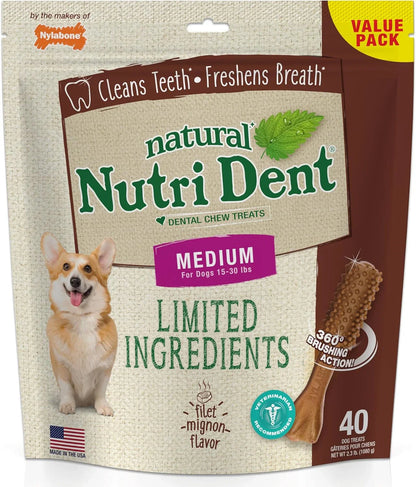 “Fresh‑Breath Nutri Nubs 🦷🌿 360° Dental Chews for Happy Dog Smiles”
