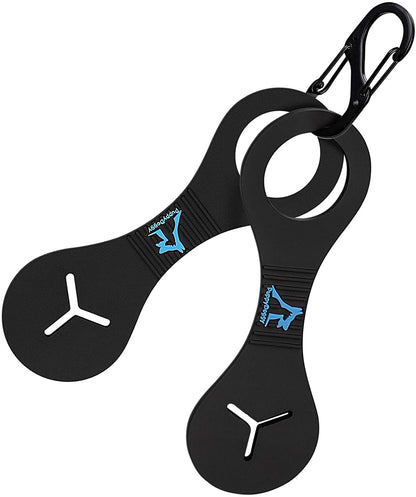 Hands‑Free Dog Poop Bag Holder 🐾✨ Silicone Leash Clip for Full Waste Bags