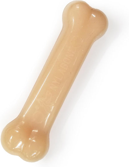 Nylabone Power Chew Bones 🦴🔥 Tough Nylon Twin Pack – Bacon & Chicken, Medium Dogs