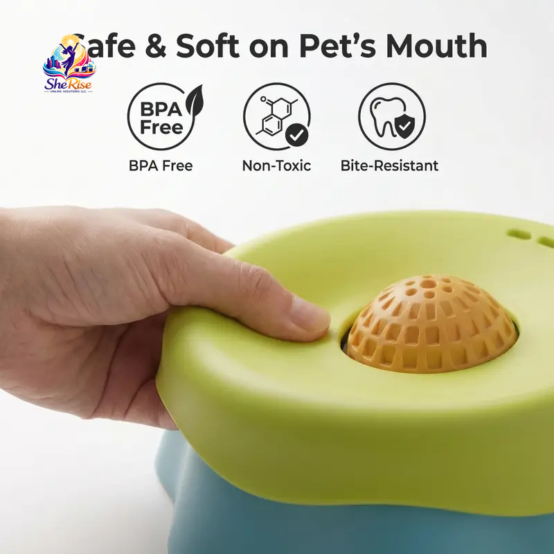 Elevate Your Pup's Dining Experience with the Silicone Neater Food Feeder! 🐾✨ Enjoy Mess-Free Feeding with Fun Interactive Features!
