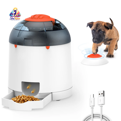 Elevate Your Pet's Playtime with the Potaroma Interactive IQ Training Feeder – Rechargeable Fun for Dogs & Cats of All Breeds!