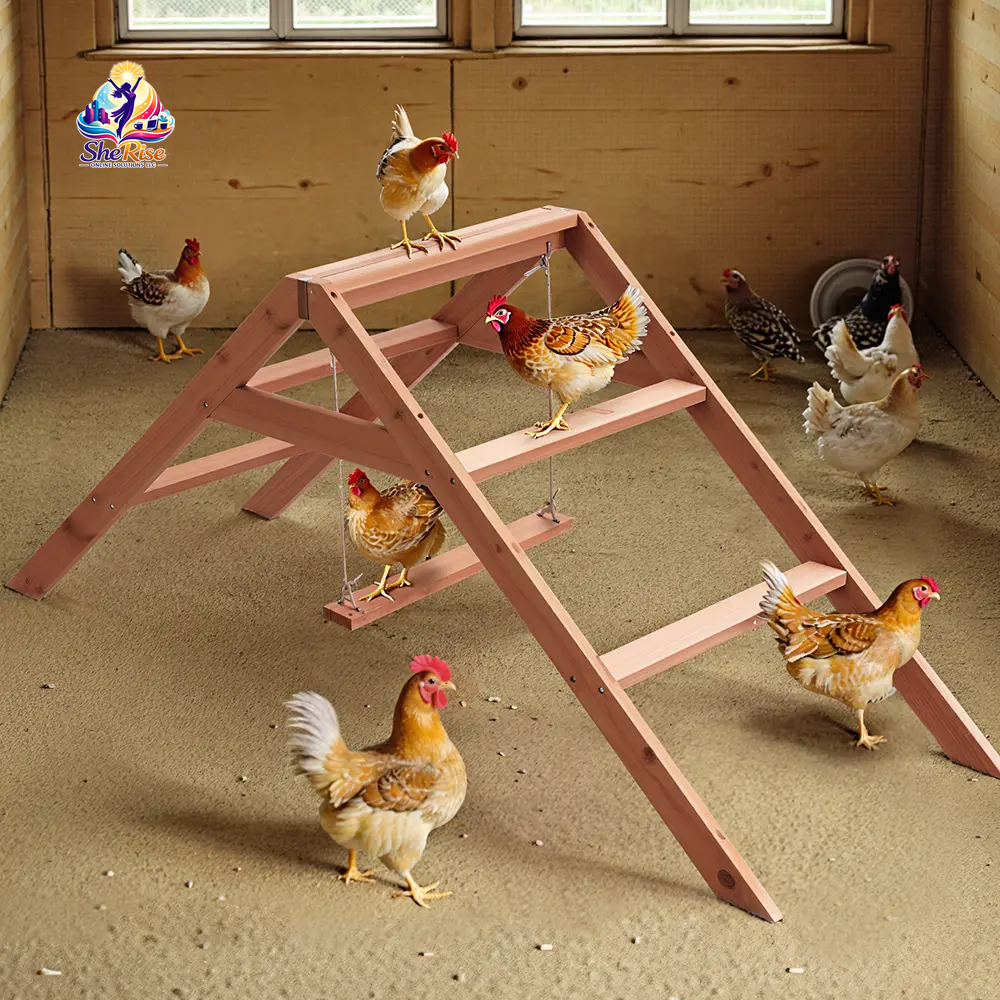 Transform Your Chicken Coop with Our Extra Large 69" Wooden Roosting Bars - Ideal for Fun and Relaxation! Easy Assembly & Maintenance!
