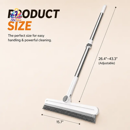 Transform Your Cleaning Routine with Our 180° Rotating Pet Hair Remover Rake – The Ultimate Solution for Fur-Free Homes!