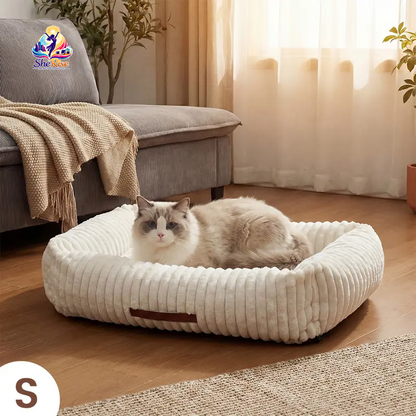 Snag the Ultimate Claw-Safe Fleece Cat Couch Bed! 🐾 All Sizes, 3 Styles, and SO comfy! 🛏️✨ Machine-Washable, Memory Foam, and Car Seat Ready! Perfect for your furry friend! 💖😺 #CatLovers #PetComfort