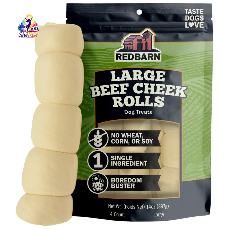 Irresistible Long-Lasting Beef Cheek Rolls for Dogs – A 100% Natural Chew Your Pup Will Adore!
