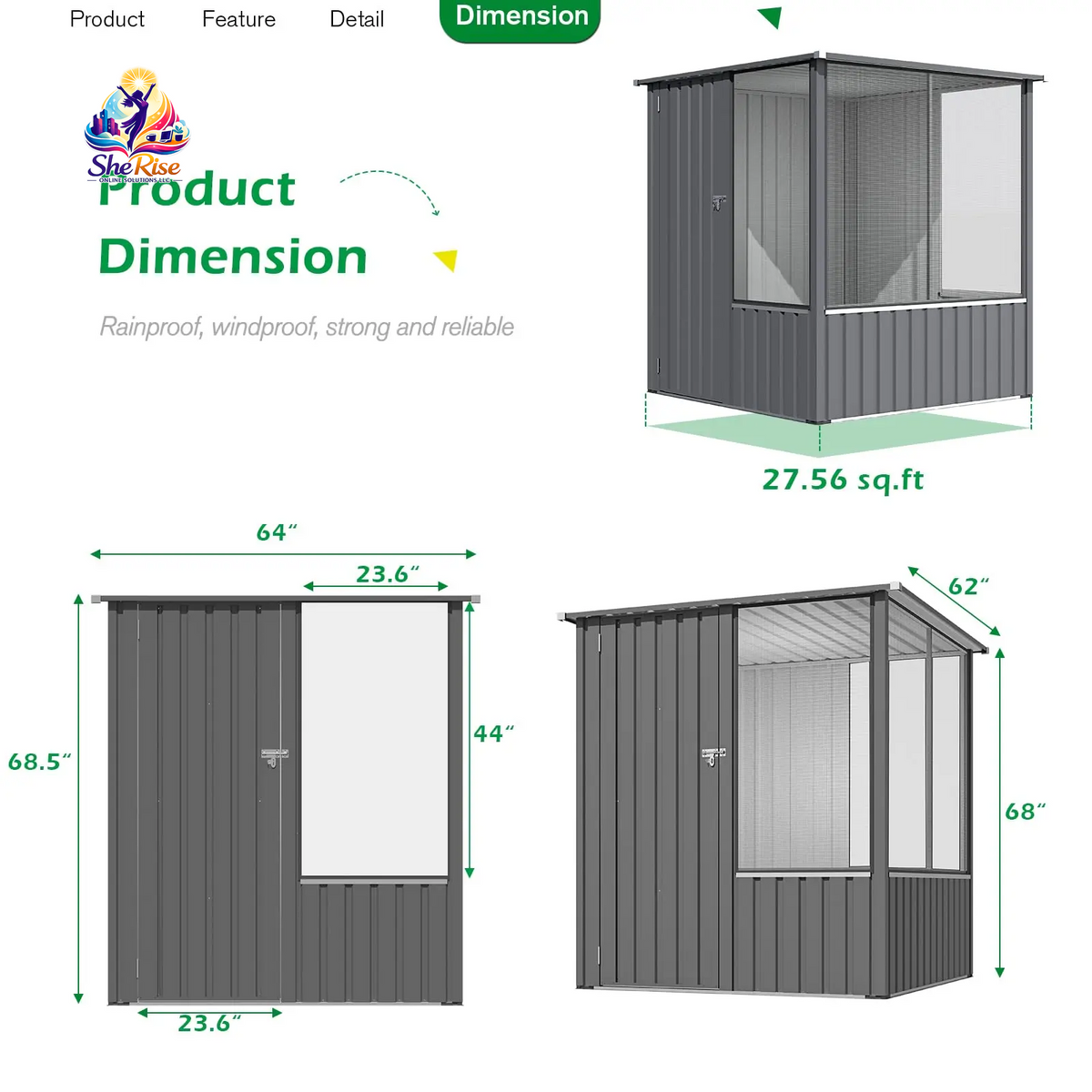 Transform Your Garden with the YODOLLA 5x5 FT Walk-In Bird Cage – A Perfect Sanctuary for Macaws, Canaries, and Lovebirds! 🦜✨