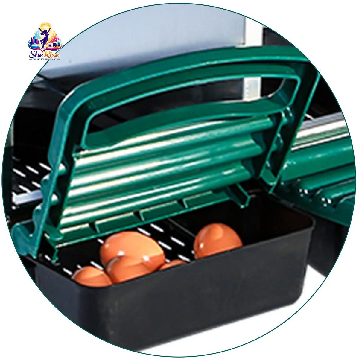 Upgrade Your Poultry Game with the GARVEE 2-Tier Galvanized Steel Chicken Nesting Box! 🐔🌱 Perfect for all seasons, features removable lid, rollaway tray & built-in ventilation! 🥚✨ #ChickenCoop #FarmLife #EggLayingHelper