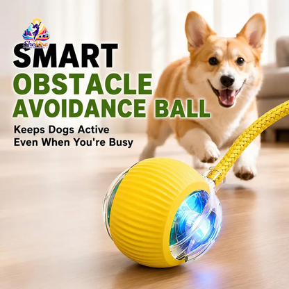 Unleash Adventure with the Ultimate Smart Chew-Resistant Dog Ball - Perfect for Indoor Fun & Outdoor Excitement!