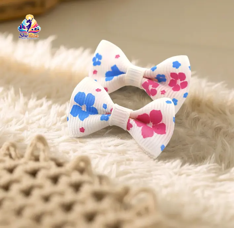 Adorable Small Dog Hair Bows with Clips - 60 Vibrant Pieces (30 Stylish Pairs) for Fashion-Forward Pups! 🐶💖 The Ultimate Grooming Accessory!