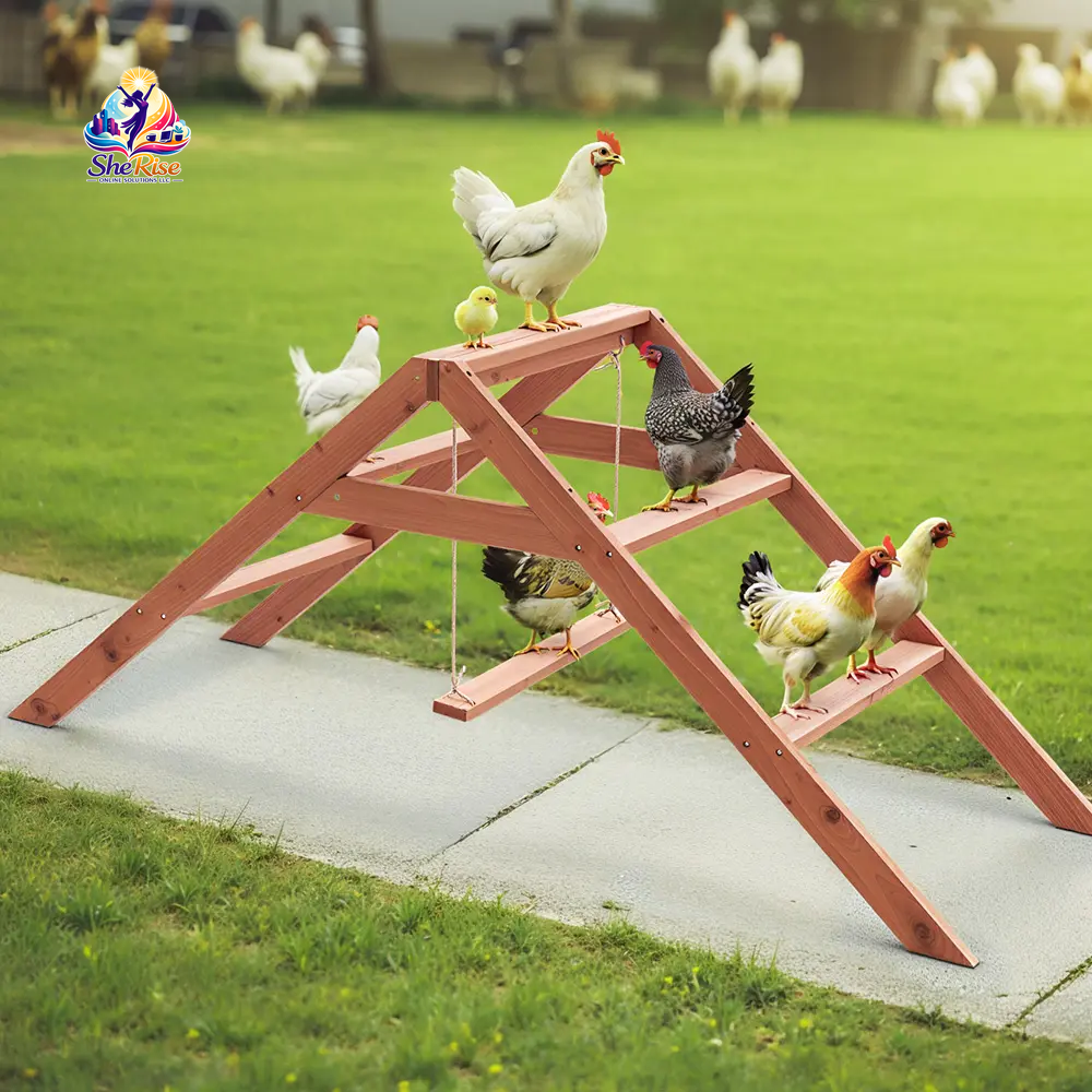 Transform Your Chicken Coop with Our Extra Large 69" Wooden Roosting Bars - Ideal for Fun and Relaxation! Easy Assembly & Maintenance!