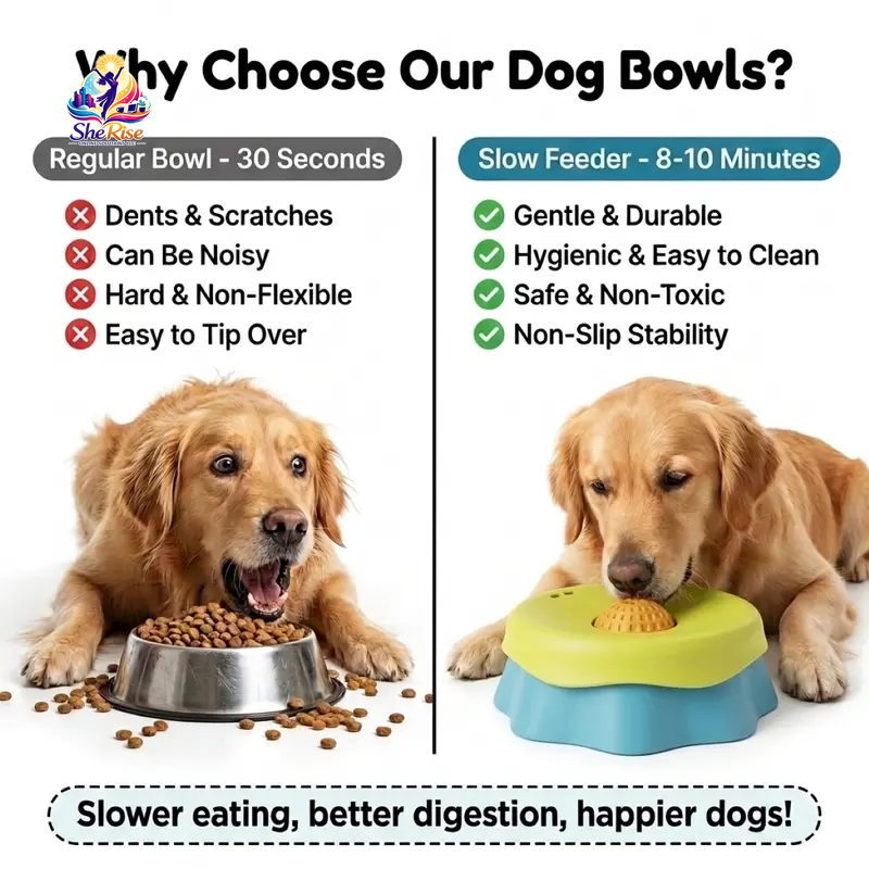 Elevate Your Pup's Dining Experience with the Silicone Neater Food Feeder! 🐾✨ Enjoy Mess-Free Feeding with Fun Interactive Features!