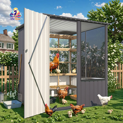 Transform Your Garden with the YODOLLA 5x5 FT Walk-In Bird Cage – A Perfect Sanctuary for Macaws, Canaries, and Lovebirds! 🦜✨