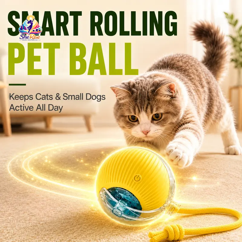 Unleash Adventure with the Ultimate Smart Chew-Resistant Dog Ball - Perfect for Indoor Fun & Outdoor Excitement!