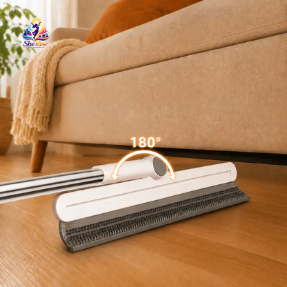 Transform Your Cleaning Routine with Our 180° Rotating Pet Hair Remover Rake – The Ultimate Solution for Fur-Free Homes!