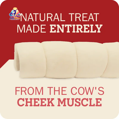 Irresistible Long-Lasting Beef Cheek Rolls for Dogs – A 100% Natural Chew Your Pup Will Adore!