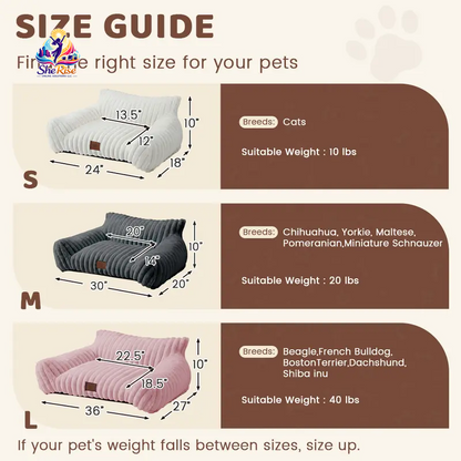Snag the Ultimate Claw-Safe Fleece Cat Couch Bed! 🐾 All Sizes, 3 Styles, and SO comfy! 🛏️✨ Machine-Washable, Memory Foam, and Car Seat Ready! Perfect for your furry friend! 💖😺 #CatLovers #PetComfort
