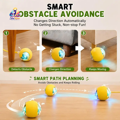 Unleash Adventure with the Ultimate Smart Chew-Resistant Dog Ball - Perfect for Indoor Fun & Outdoor Excitement!