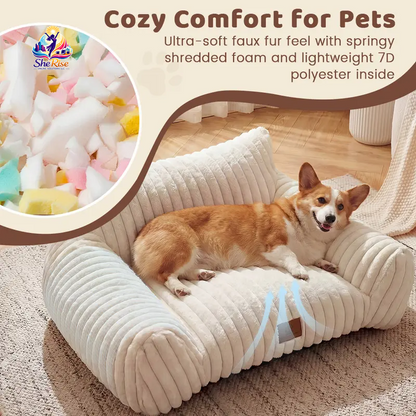 Snag the Ultimate Claw-Safe Fleece Cat Couch Bed! 🐾 All Sizes, 3 Styles, and SO comfy! 🛏️✨ Machine-Washable, Memory Foam, and Car Seat Ready! Perfect for your furry friend! 💖😺 #CatLovers #PetComfort