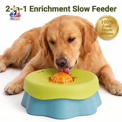 Elevate Your Pup's Dining Experience with the Silicone Neater Food Feeder! 🐾✨ Enjoy Mess-Free Feeding with Fun Interactive Features!
