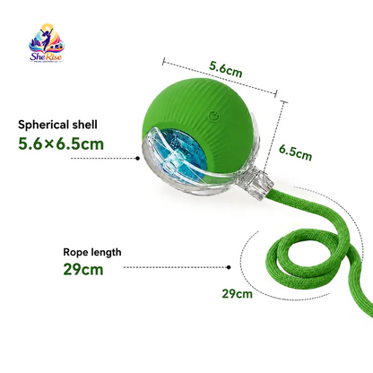 Unleash Adventure with the Ultimate Smart Chew-Resistant Dog Ball - Perfect for Indoor Fun & Outdoor Excitement!