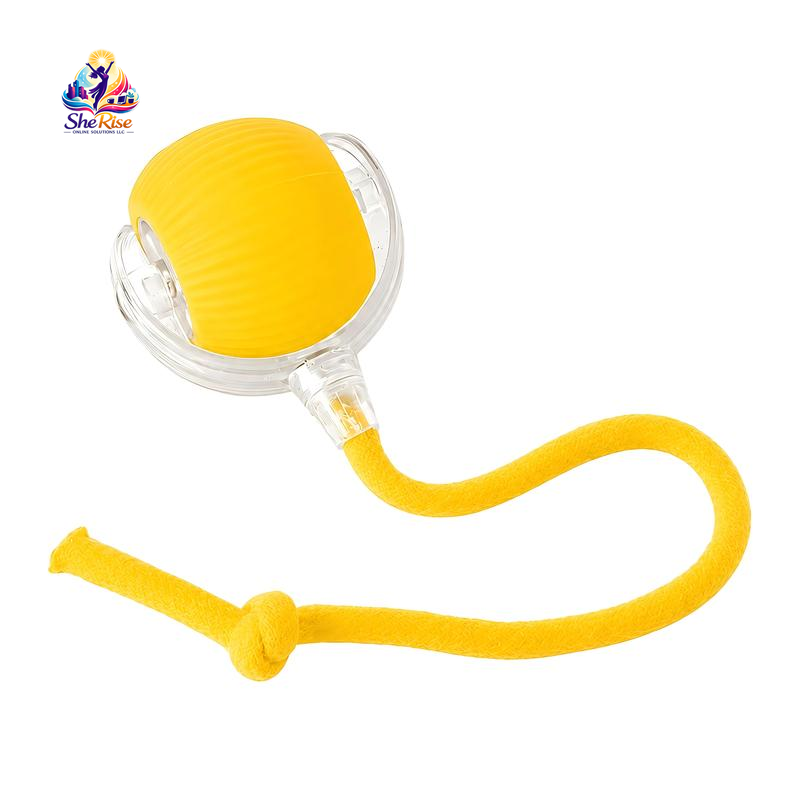 Unleash Adventure with the Ultimate Smart Chew-Resistant Dog Ball - Perfect for Indoor Fun & Outdoor Excitement!